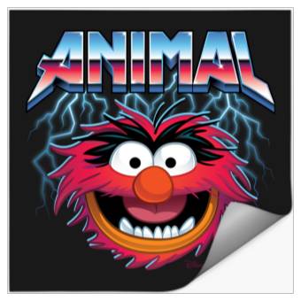 Discover Disney - The Muppets Animal Rock Long Sleeve Stickers