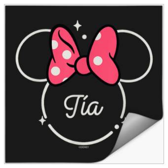 Discover Disney Minnie Mouse Ta Aunt Head Icon Magic Da d Stickers