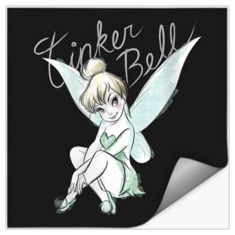 Discover Disneyss Tinker Bell Sitting Stickers