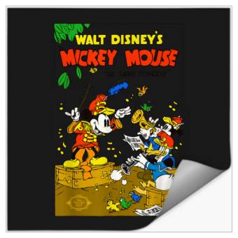 Discover Disney Mickey Mouse The Band Concert Donald Duck Stickers