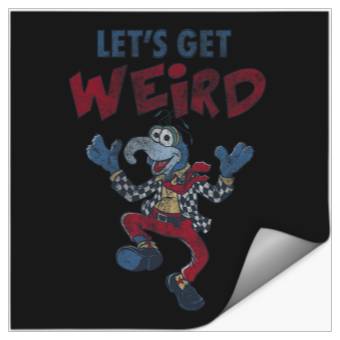 Discover Disney The Muppets Gonzo The Great Let's Get Weird Poster Stickers