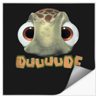 Discover Disney Pixar Finding Nemo Surfing Baby Turtle Du Stickers