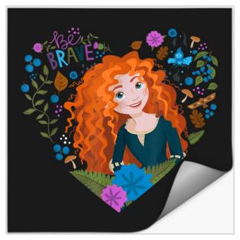 Discover Disneyss Princess Merida Be Bravesss Stickers