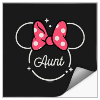 Discover Disney Minnie Mouse Aunt Family Head Icon Magic Mother’s Day Stickers
