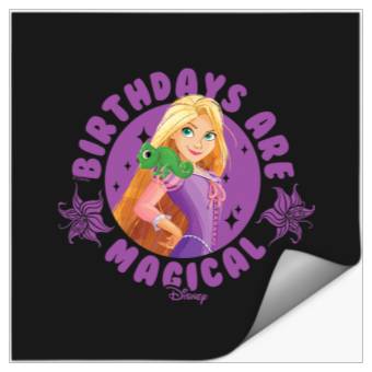 Discover Disney Princess  Rapunzel Birthdays Are Magical Stickers