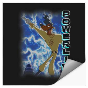 Discover Disney A Goofy Movie Powerline Electrifying Dance Poster Stickers