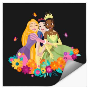 Discover Disney Princess Rapunzel Snow White Tiana Spring Stickers