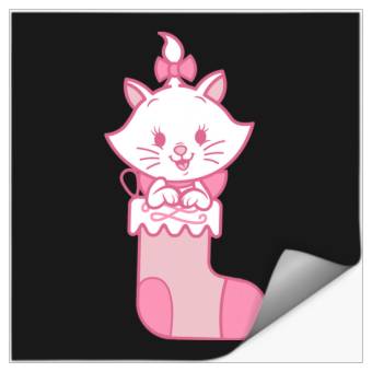 Discover Disney Aristocats Marie Christmas Simple Stocking Stickers