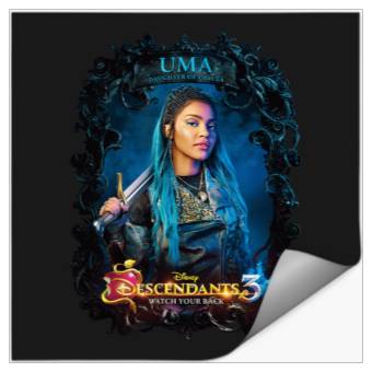 Discover Disney Descendants 3 Uma Watch Your Back Stickers