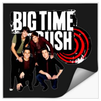 Discover Big Time Rush Eras Tour (4) Stickers