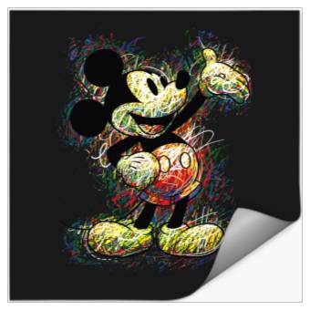 Discover Disney Mickey Mouse Scribble Stickers