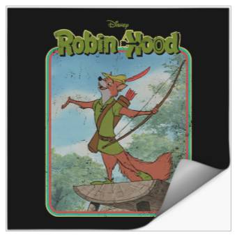 Discover Disney Robin Hood Retro Stickers