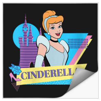 Discover Disneyss Cinde Retro Couples Matching Cinde Stickers