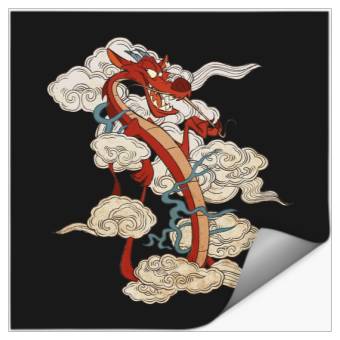 Discover Disney Mushu Stickers