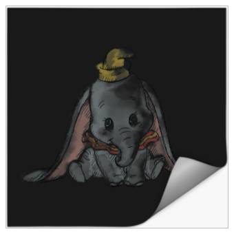 Discover Disney Classic Dumbo Baby Elephant Stickers
