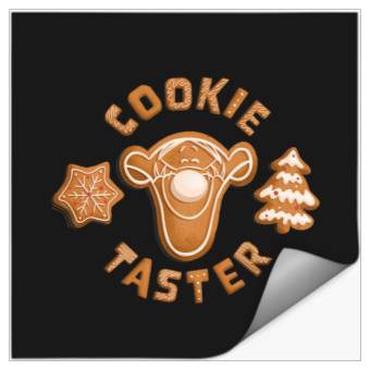 Discover Disney Winnie the Pooh Tigger Gingerbread Cookie Taster Stickers