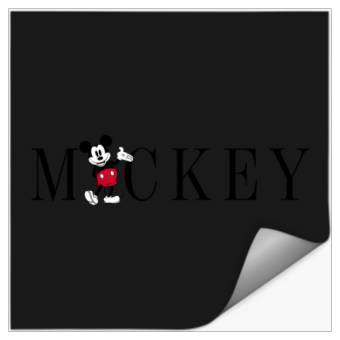 Discover Disney Mickey And Friends Mickey Mouse Simple Text Stickers