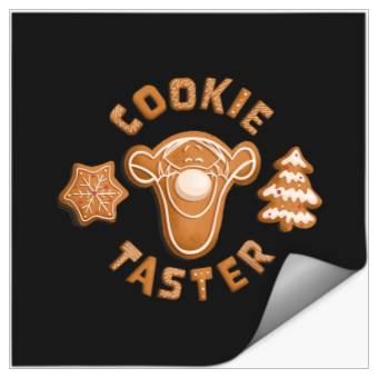 Discover Disney Winnie the Pooh Tigger Gingerbread Cookie Taster Stickers