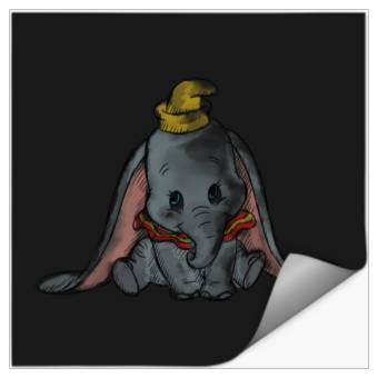 Discover Disney Classic Dumbo Baby Elephant Stickers