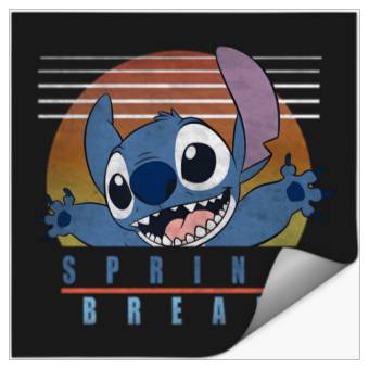 Discover Disney Lilo And Stitch Spring Break Hawaii Stickers