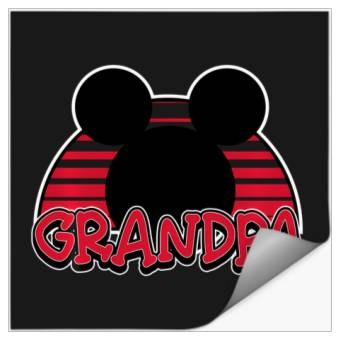 Discover Disney Mickey Mouse Grandpa Stickers