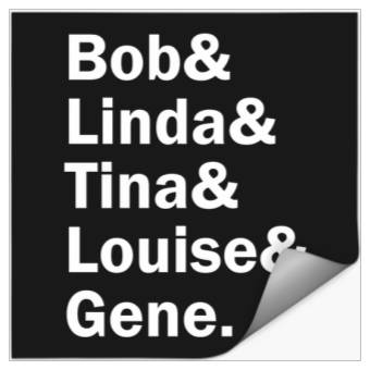 Discover Funny Names X BobS Burgers Stickers