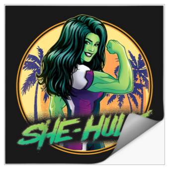 Discover Marvels Studios She hulk Disneyss Plus Flex Stickers