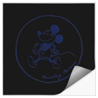 Discover Disney Mickey Mouse Retro  Walking in a Circle Stickers