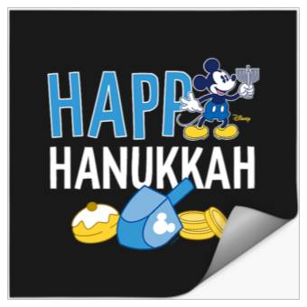 Discover Disney  Mickey Happy Hanukkah Stickers