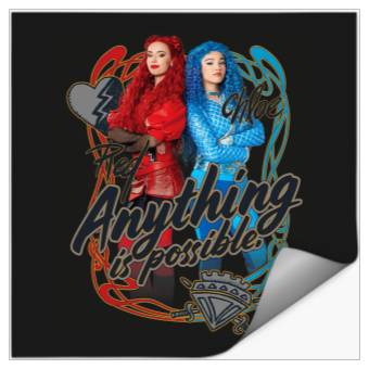 Discover Disney Descendants The Rise Of Red Anything Is Possible Stickers