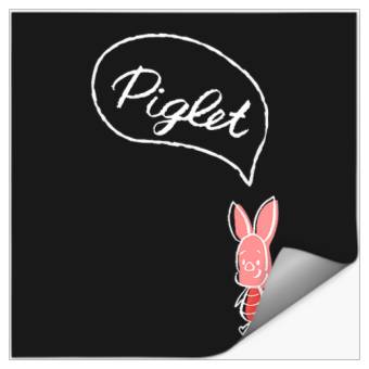 Discover Disney Winnie the Pooh Small Piglet Stickers