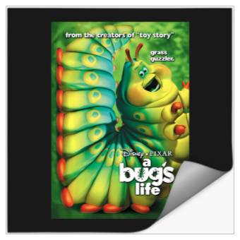 Discover Disney Pixar A Bug'S Life Heimlich Grass Guzzler Poster Stickers