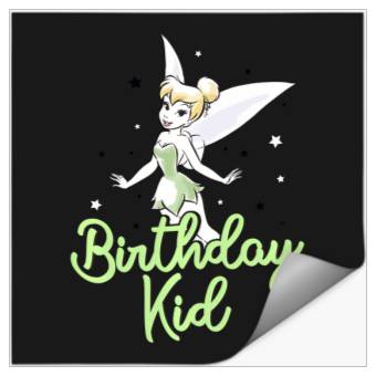 Discover Disney Peter Pan Birthday Kid Vintage Tinker Bell Stickers