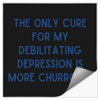 Discover Disney Depression TShirt Stickers