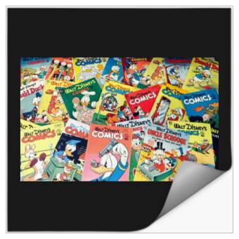Discover Disney Comics TShirt Stickers