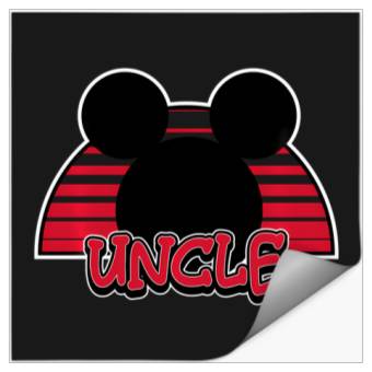Discover Disney Mickey Mouse Uncle Stickers