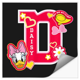 Discover Disneyss Daisy Duck Varsity Oh So Stylish Stickers