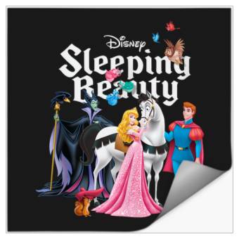 Discover Disneyss Sleeping Beauty Characters Stickers