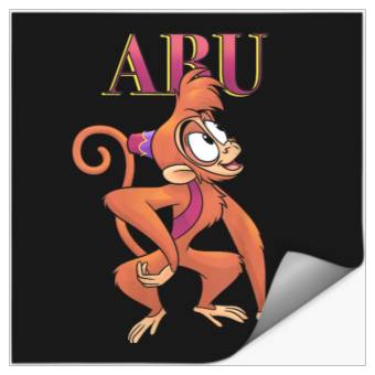 Discover Disneyss Aladdin Abu Named Looking Up Profile Stickers