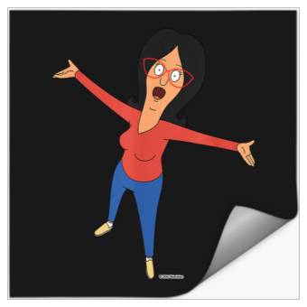 Discover Bobs Burgers Linda Belcher Hug Stickers