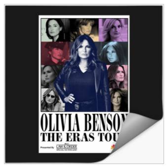 Discover Olivia Benson Eras Tour Stickers