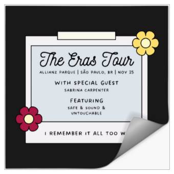 Discover Sao Paulo Night 2 Eras Tour Stickers