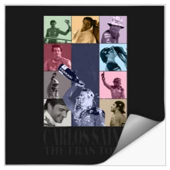 Discover carlos sainz eras tour 2023 season Stickers