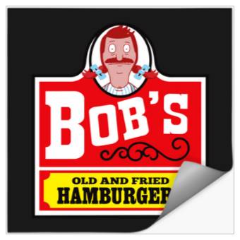 Discover Bobs Old Fried Burgers  : Bobs Burgers Family Shirt, Bobs Burgers Vintage Stickers
