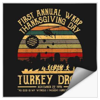Discover First Annual Wkrp Thanksgiving Day Turkey Drop  3: Bobs Burgers Family Shirt, Bobs Burgers Vintage Stickers