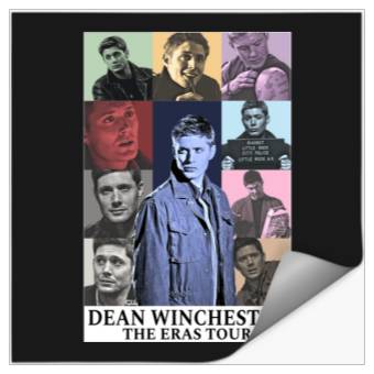 Discover Dean-Winchester-Eras-Tour  15 T-Shirt Stickers