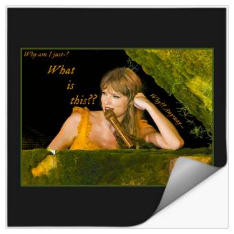 Discover Eras Tour Collection - Champagne Problems Speech Stickers