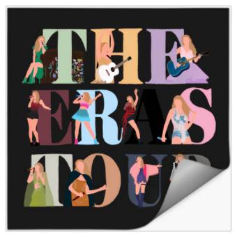 Discover eras tour art v2 Stickers