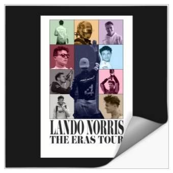 Discover Lando Norris Eras Tour 1359 Stickers
