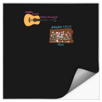 Discover Arlington N2 Eras Tour Surprise Songs Pack Stickers